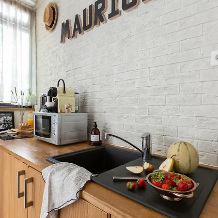 Daire Artisan Lofts Courtyard Opera Paris